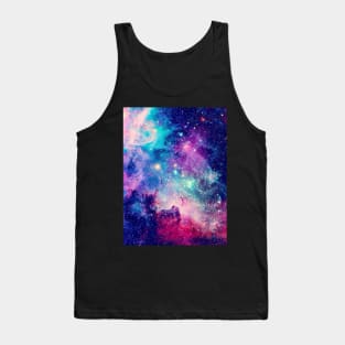 Colorful galaxy Tank Top